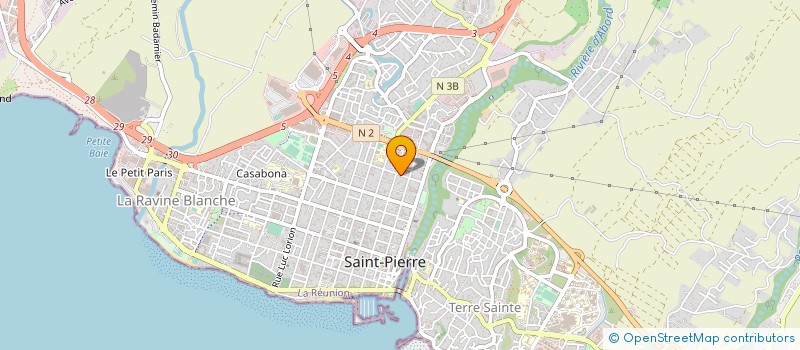 localisation de l'entreprise SCI LESCA à SAINT-PIERRE