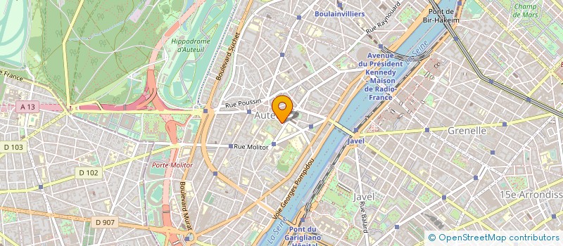 localisation de l'entreprise SCI LESCATS  PARIS