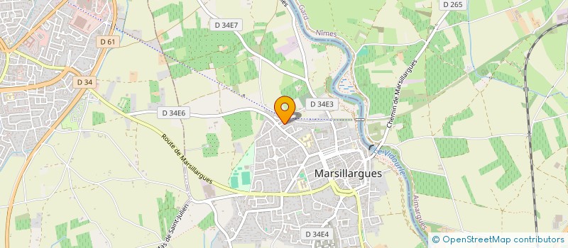 localisation de l'entreprise SCI LESCENT-OCH  MARSILLARGUES