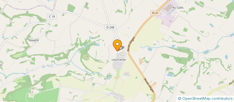 localisation de l'entreprise SCI LESCHARTIES  LECTOURE