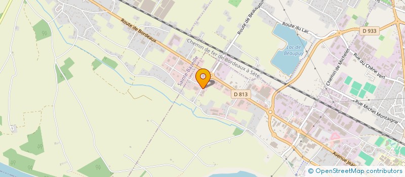 localisation de l'entreprise SCI LESCOMBES IMMO  MARMANDE