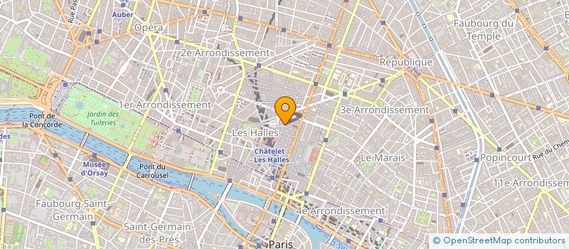 localisation de l'entreprise SCI LESCOT  PARIS