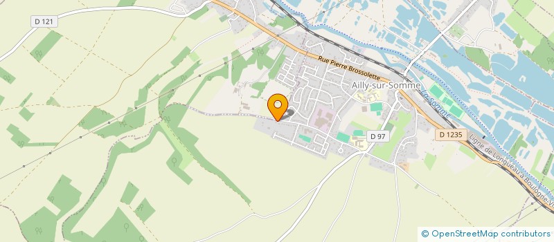 localisation de l'entreprise SCI LESCOUSINS à AILLY-SUR-SOMME