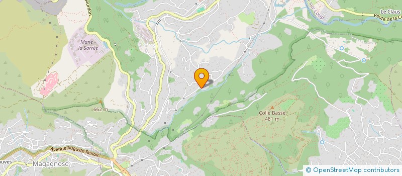 localisation de l'entreprise SCI LESCURE à LE BAR-SUR-LOUP