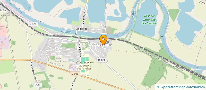 localisation de l'entreprise SCI LESDIN  VARENNES-SUR-SEINE