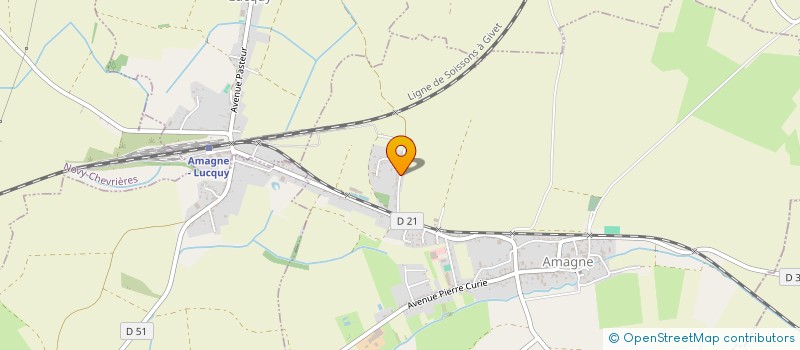 localisation de l'entreprise SCI LESEUR  RETHEL