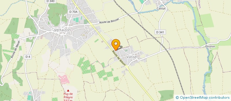 localisation de l'entreprise SCI LESHUBS  VASSEL