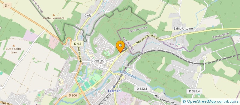 localisation de l'entreprise SCI LESIEUR GESTION PATRIMOINE (LGP) à EPERNON