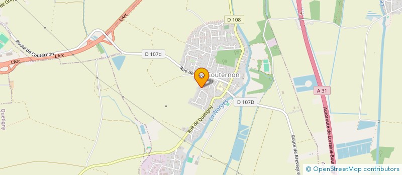 localisation de l'entreprise SCI LESINA  COUTERNON