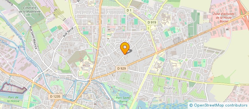 localisation de l'entreprise SCI LESIX à AMIENS