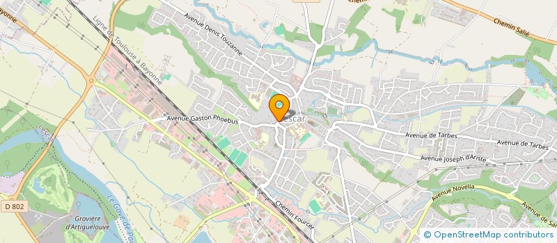 localisation de l'entreprise SCI LESKA  LESCAR