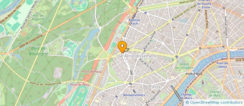 localisation de l'entreprise SCI LESLIE  PARIS