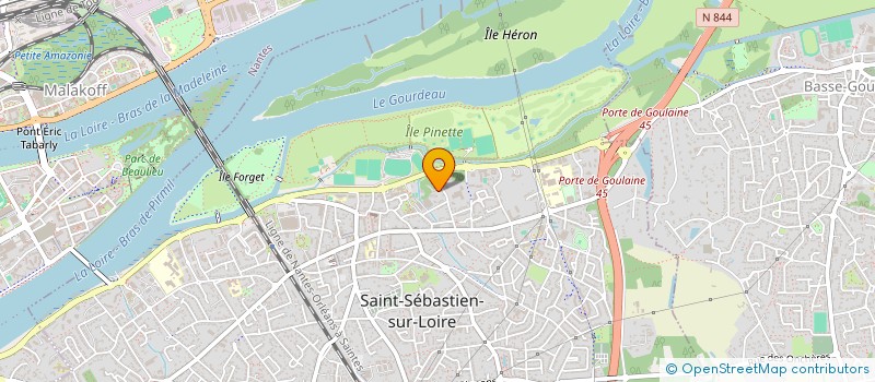 localisation de l'entreprise SCI LESOURD à SAINT-SEBASTIEN-SUR-LOIRE