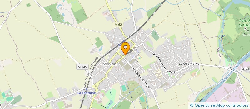 localisation de l'entreprise SCI LESPAGNOL  WAVRIN