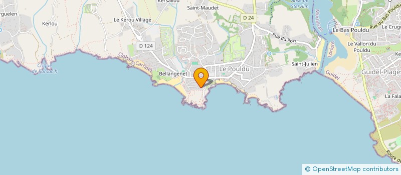 localisation de l'entreprise SCI LESPAGNOL BREMOND D'ARS  CLOHARS-CARNOET