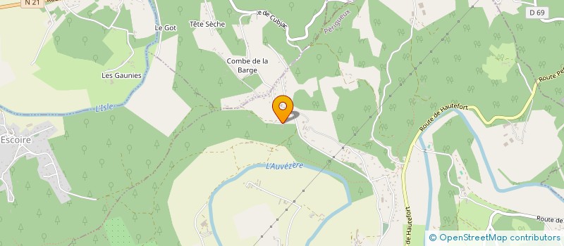 localisation de l'entreprise SCI LESPARAT  BOULAZAC ISLE MANOIRE