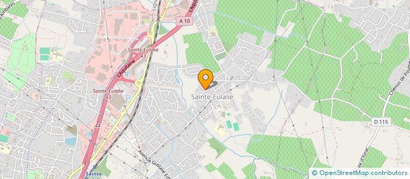 localisation de l'entreprise SCI LESPARRE IMMOBILIER à SAINTE-EULALIE