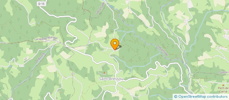 localisation de l'entreprise SCI LESPARROT  SAINT-BRESSOU