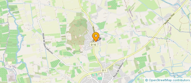 localisation de l'entreprise SCI LESPERANCE  LE THOR