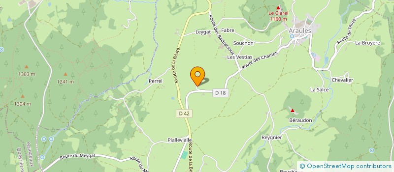 localisation de l'entreprise SCI LESPIMMO  ARAULES