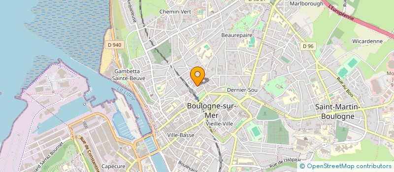 localisation de l'entreprise SCI LESPIN à BOULOGNE-SUR-MER