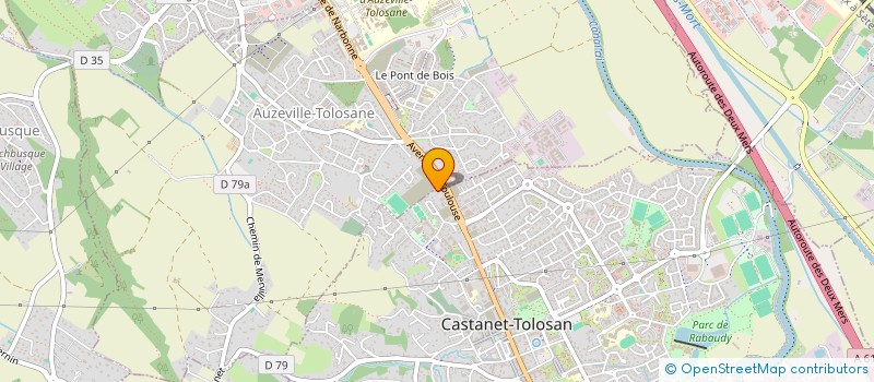 localisation de l'entreprise SCI LESPINASSOU à CASTANET-TOLOSAN