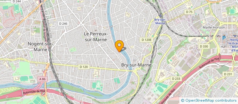localisation de l'entreprise SCI LESPINS-THELEN  LE PERREUX-SUR-MARNE