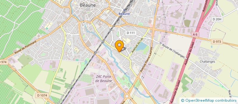 localisation de l'entreprise SCI LESPRIT à BEAUNE
