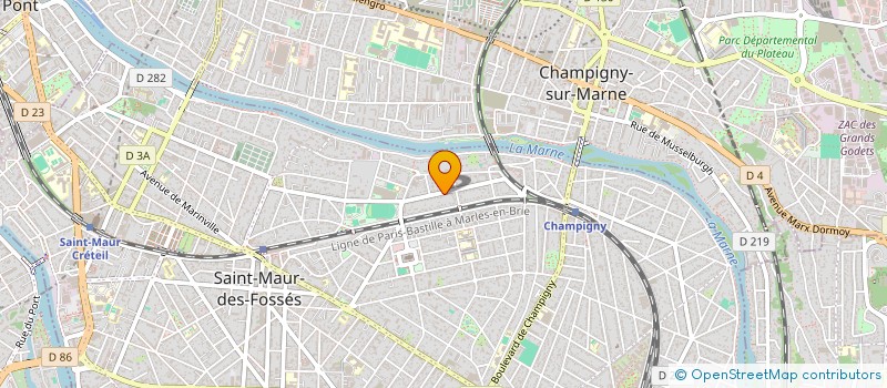 localisation de l'entreprise SCI LESPTISYOUX à SAINT-MAUR-DES-FOSSES