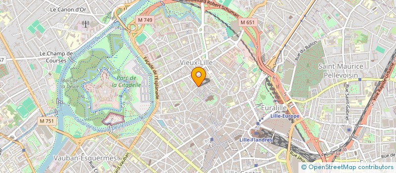 localisation de l'entreprise SCI LESQUEUL  LYON