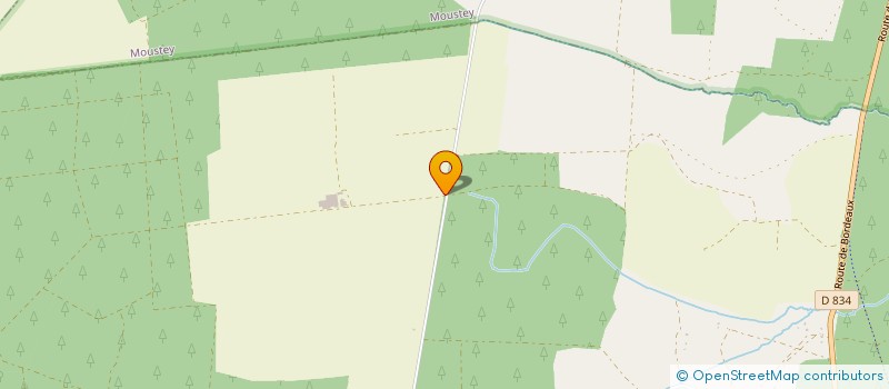 localisation de l'entreprise SCI LESQUIRE  SAUGNAC-ET-MURET