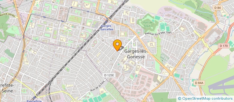 localisation de l'entreprise SCI LESS à GARGES-LES-GONESSE