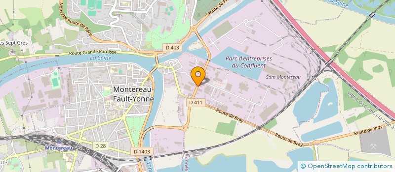 localisation de l'entreprise SCI LESSARD à MONTEREAU-FAULT-YONNE