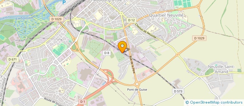 localisation de l'entreprise SCI LESSOR à NEUVILLE-SAINT-AMAND