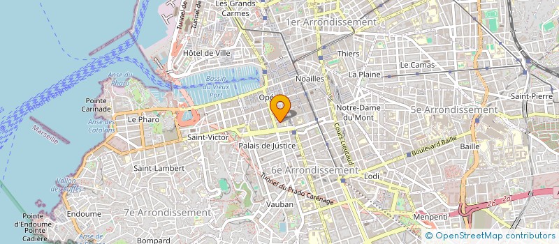 localisation de l'entreprise SCI LESTBON à MARSEILLE