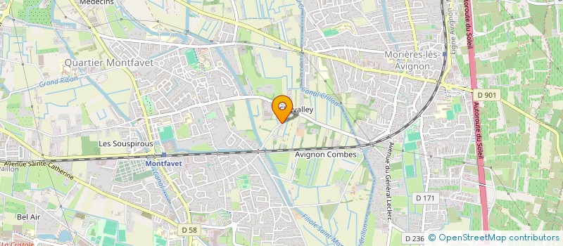 localisation de l'entreprise SCI LESTER  AVIGNON