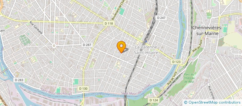 localisation de l'entreprise SCI LESTHER à SAINT-MAUR-DES-FOSSES