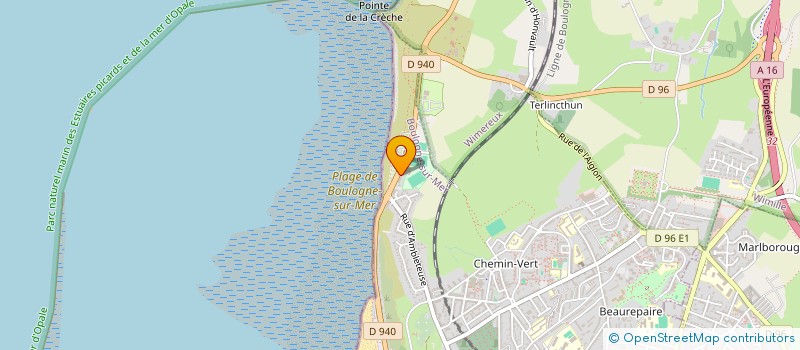 localisation de l'entreprise SCI LESTIENNE SAINT LEONARD à BOULOGNE-SUR-MER