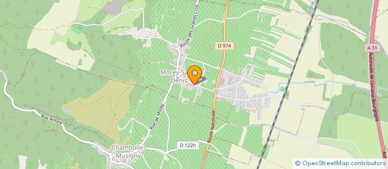 localisation de l'entreprise SCI LESTRUCHOTS  MOREY-SAINT-DENIS