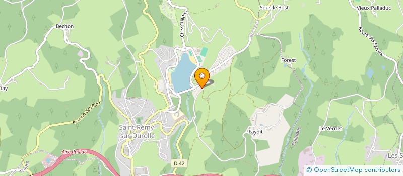 localisation de l'entreprise SCI LESUEUR  SAINT-VICTOR-MONTVIANEIX