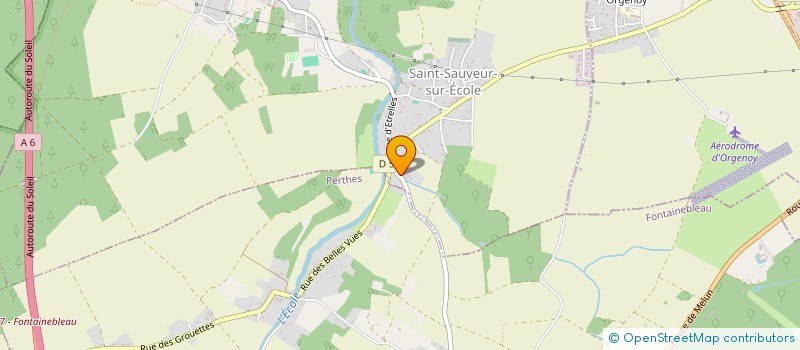 localisation de l'entreprise SCI LESVENTES GAUVRIT  SAINT-SAUVEUR-SUR-ECOLE