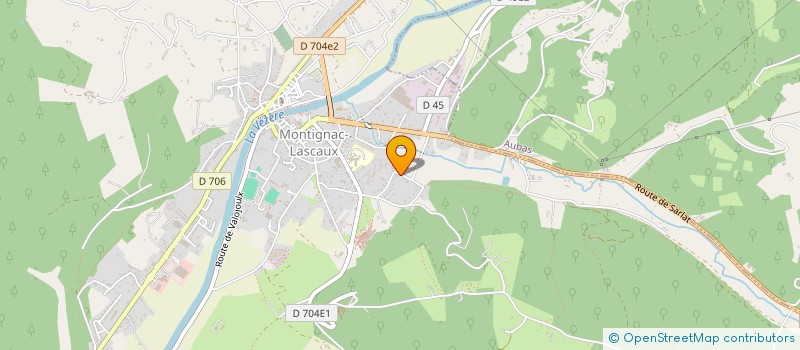 localisation de l'entreprise SCI LET'S GRAUX à MONTIGNAC-LASCAUX