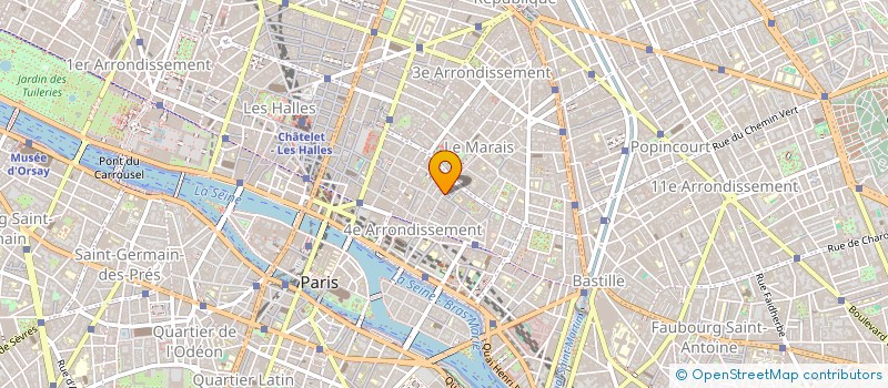 localisation de l'entreprise SCI LETELLIER  PARIS