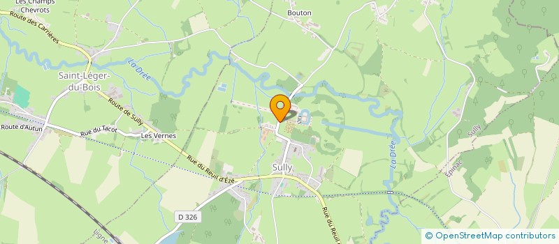 localisation de l'entreprise SCI LETELLIER BERGER  EPERTULLY