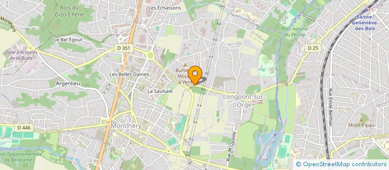 localisation de l'entreprise SCI LETESSIER LONGPONT  LONGPONT-SUR-ORGE