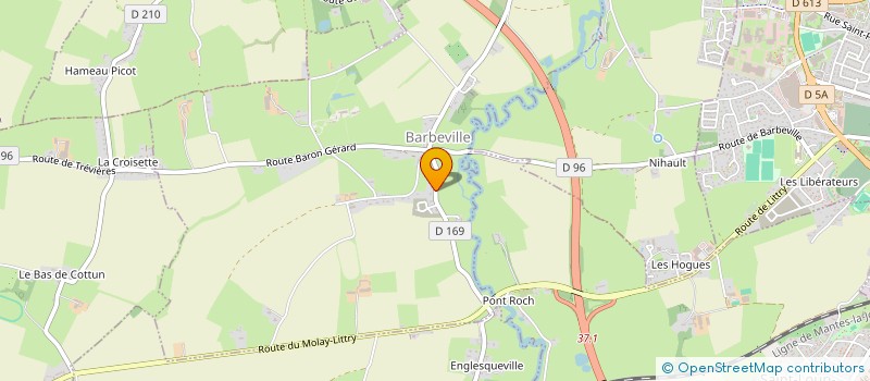 localisation de l'entreprise SCI LETESTU  SAINT-LOUP-HORS