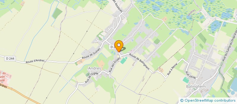 localisation de l'entreprise SCI LETHOM  ANDRES