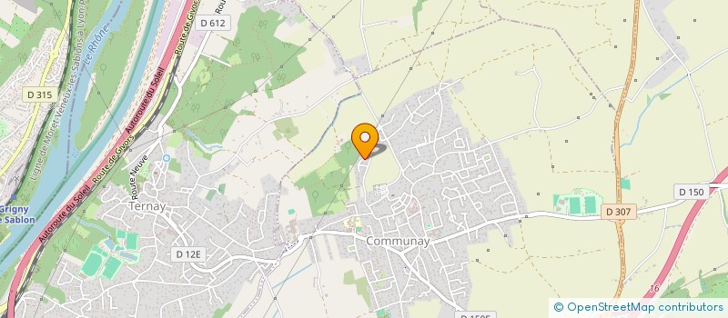 localisation de l'entreprise SCI LETI  COMMUNAY