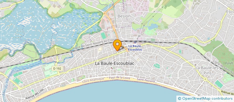 localisation de l'entreprise SCI LETIMO  LA BAULE-ESCOUBLAC