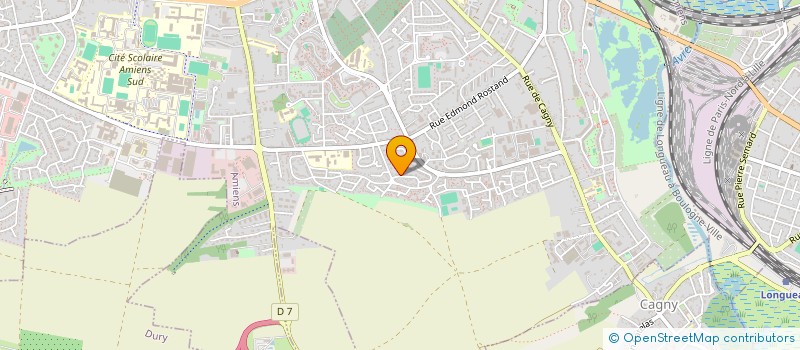 localisation de l'entreprise SCI LETOR  AMIENS